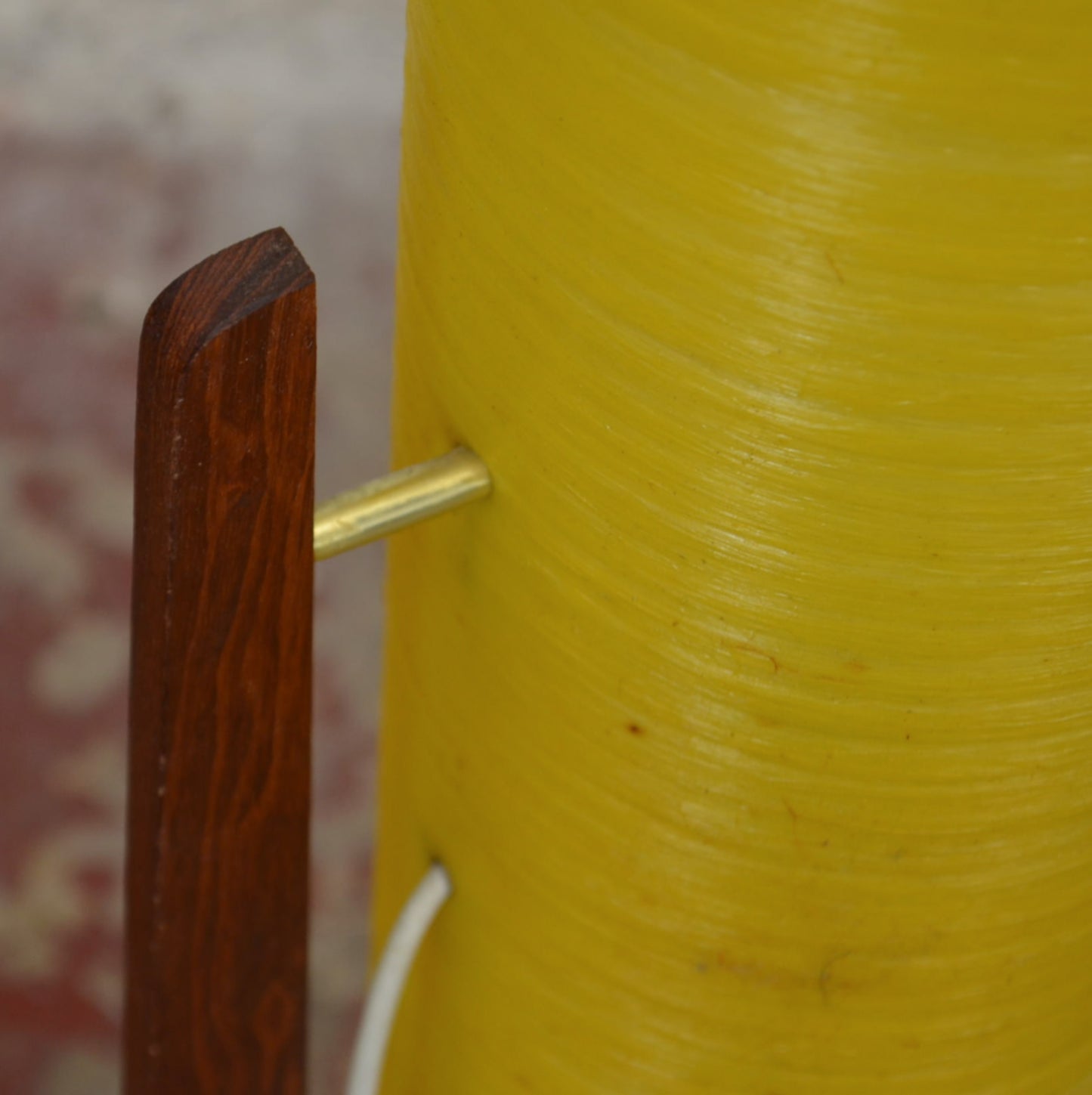 A Real Vintage Mid 20th Century 'Rocket' Tripod Floor Lamp