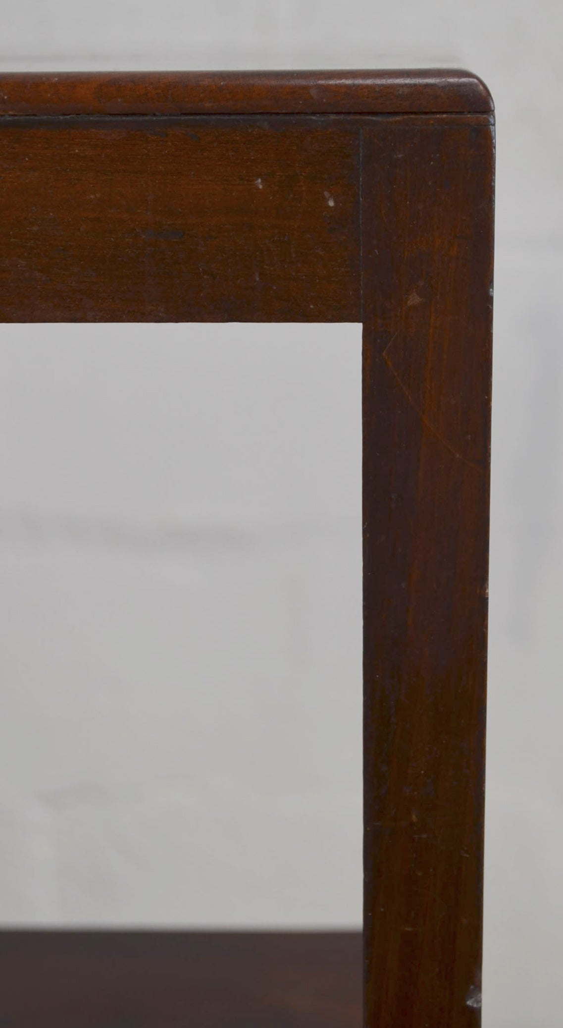 An Antique Mahogany Bedside Table
