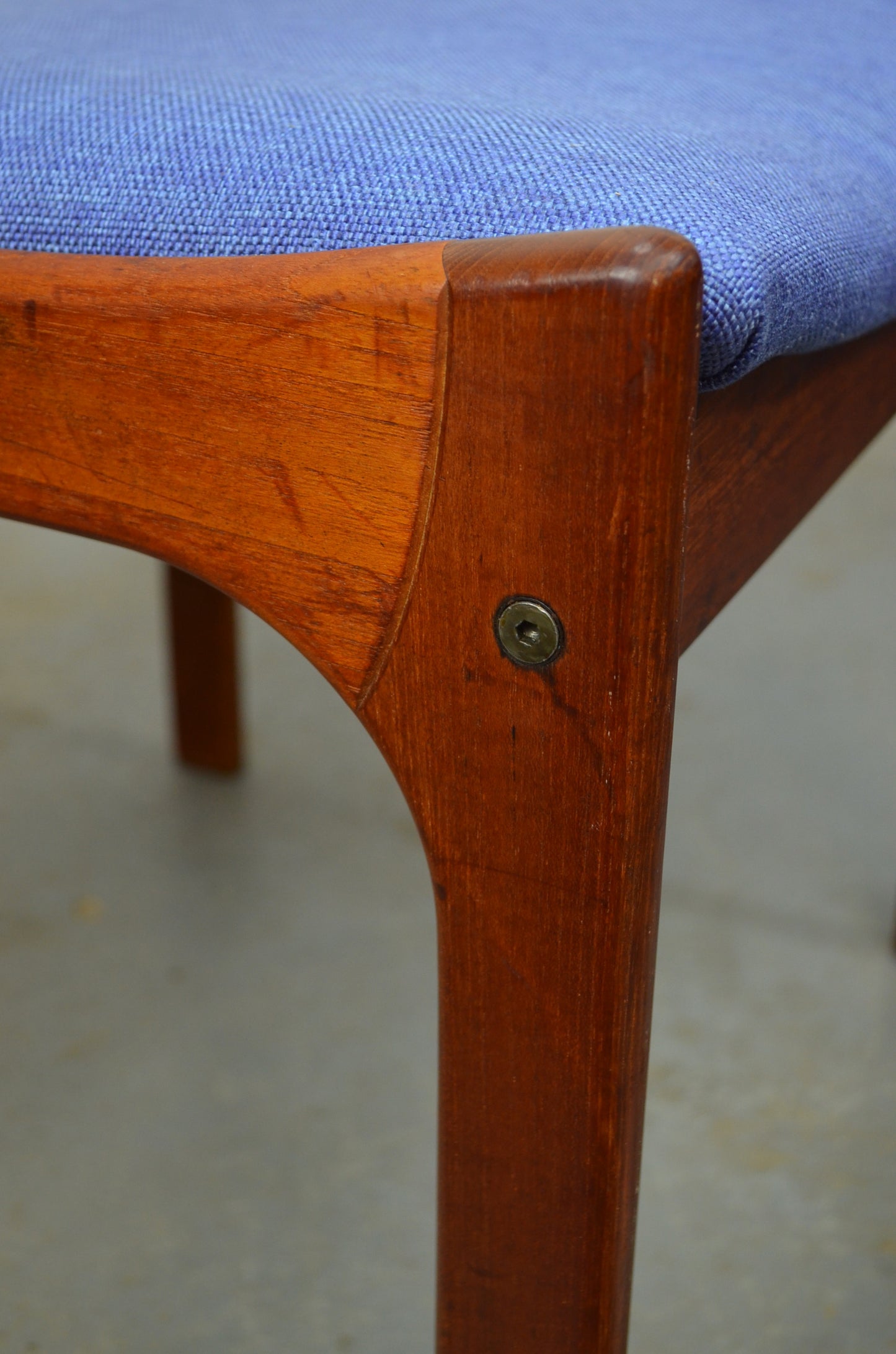 Set Of Five Vamdrup Stolefabrik Dining Chairs