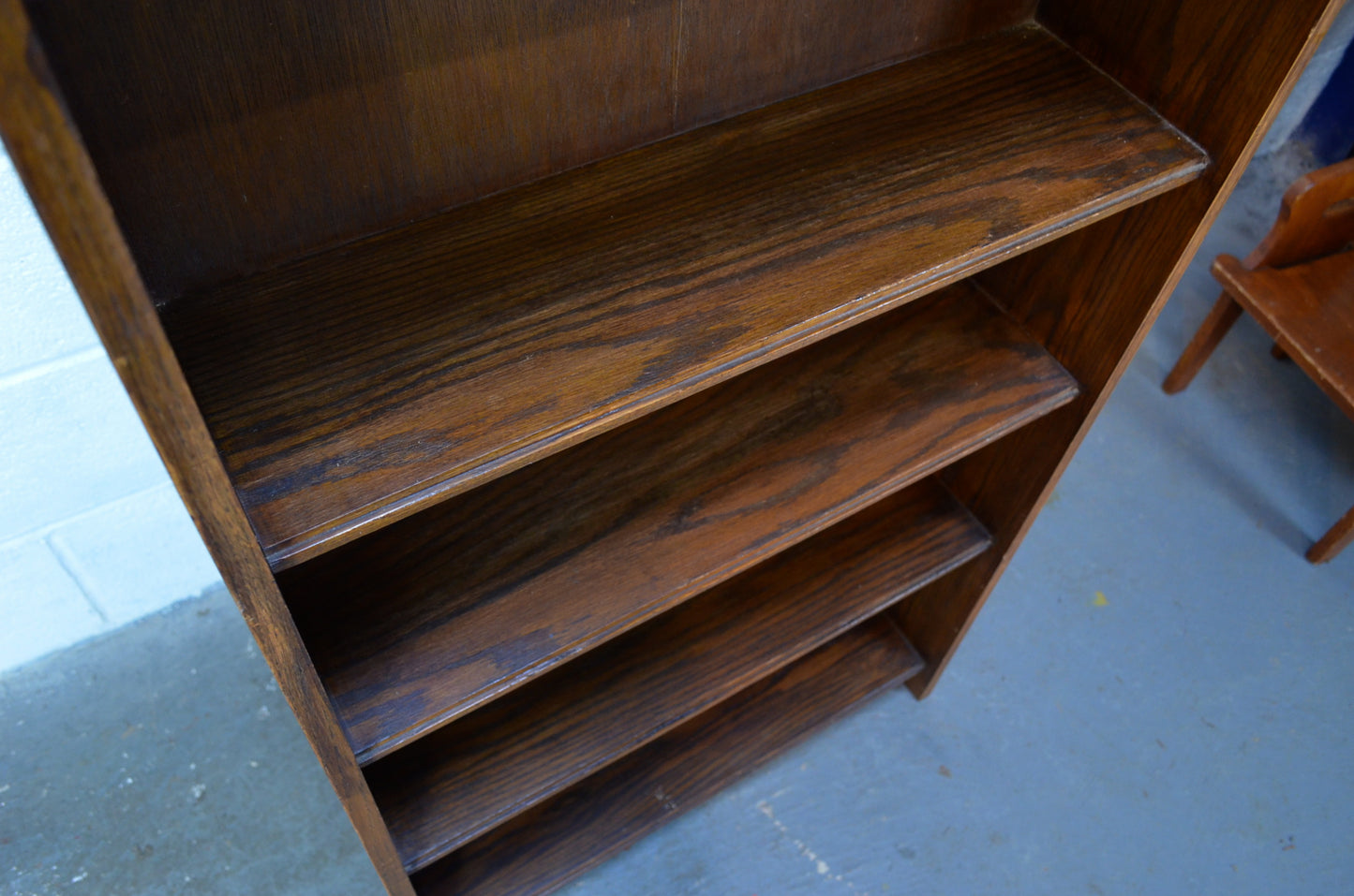 Vintage Oak Bookcase (Binns)