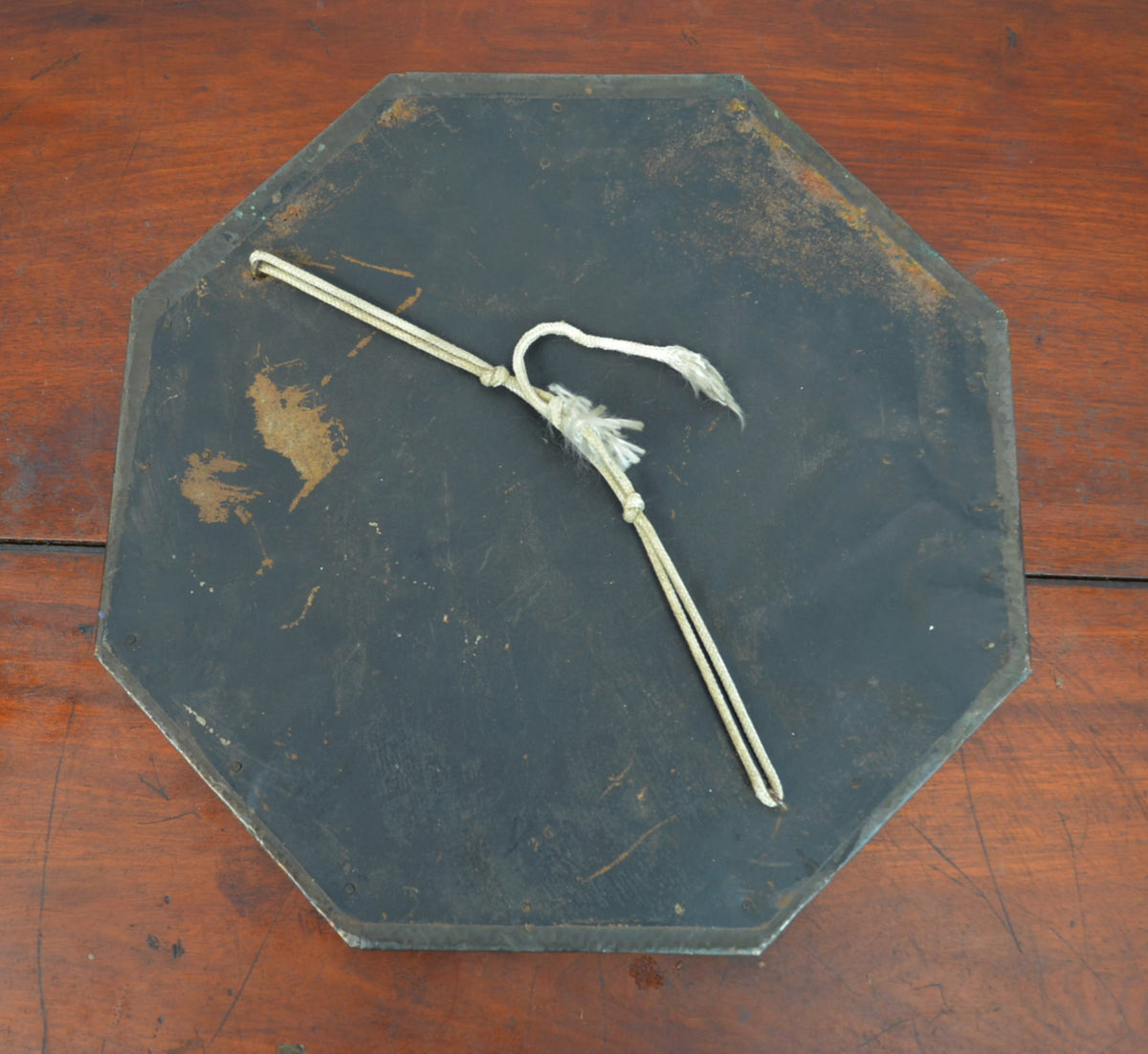 Arts & Crafts Copper Octagonal Wall Mirror