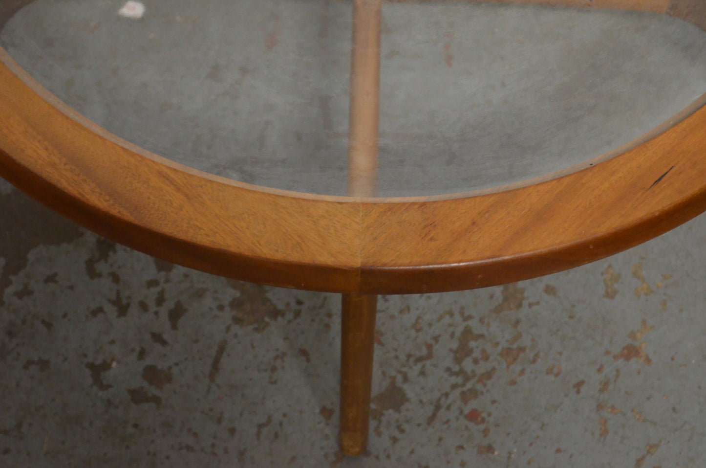 Vintage Circular Coffee Table