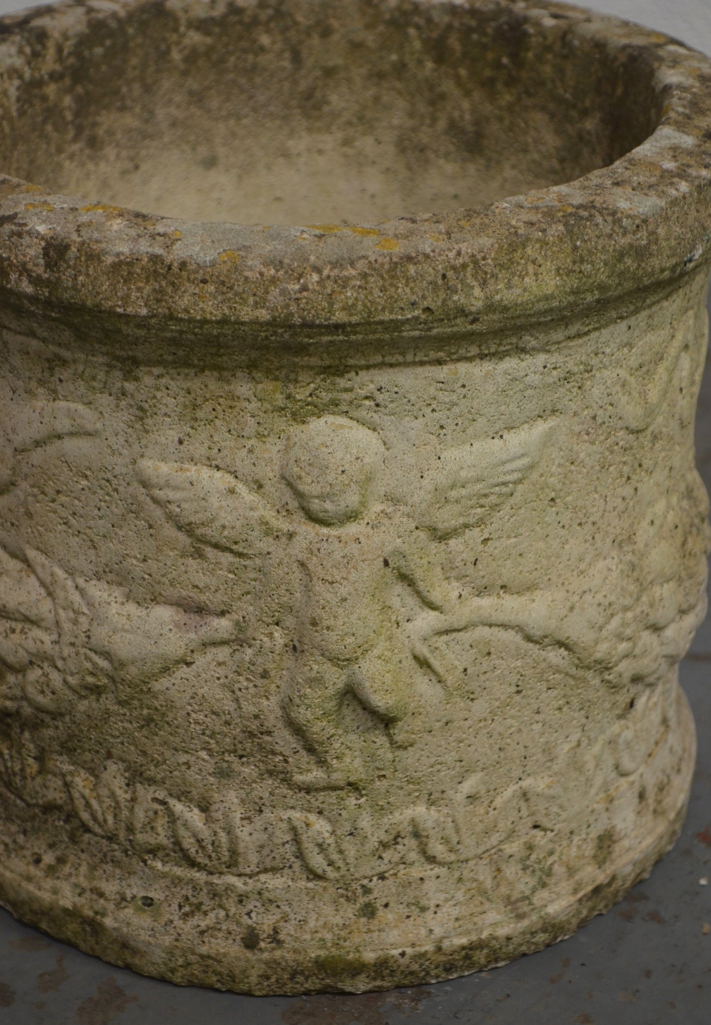 Vintage Stone Planter