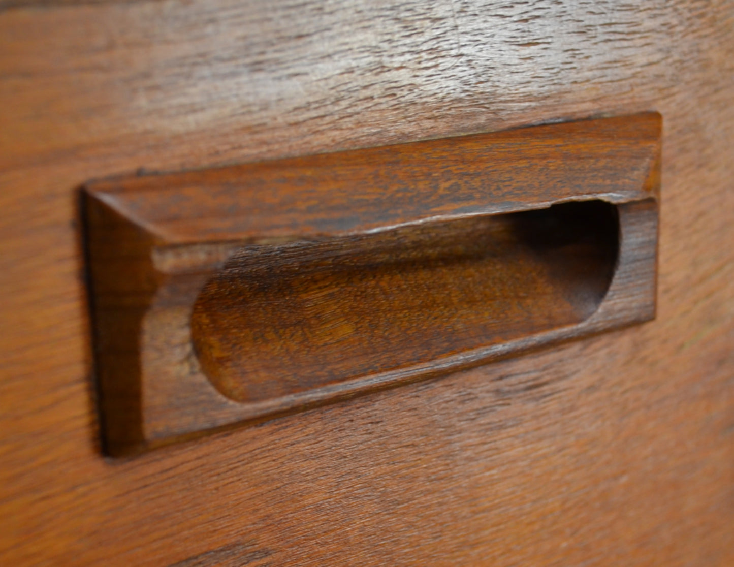 Mid Century Teak Bureau