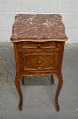 French Antique Bedside Table