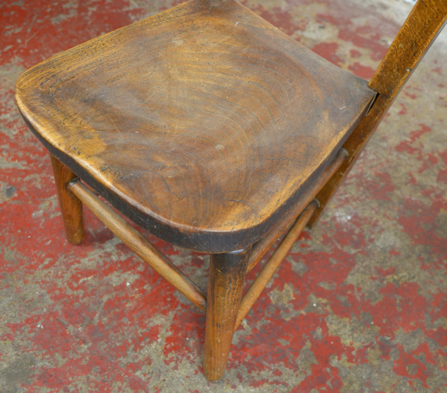 A Pair Of Antique Children's Chairs
