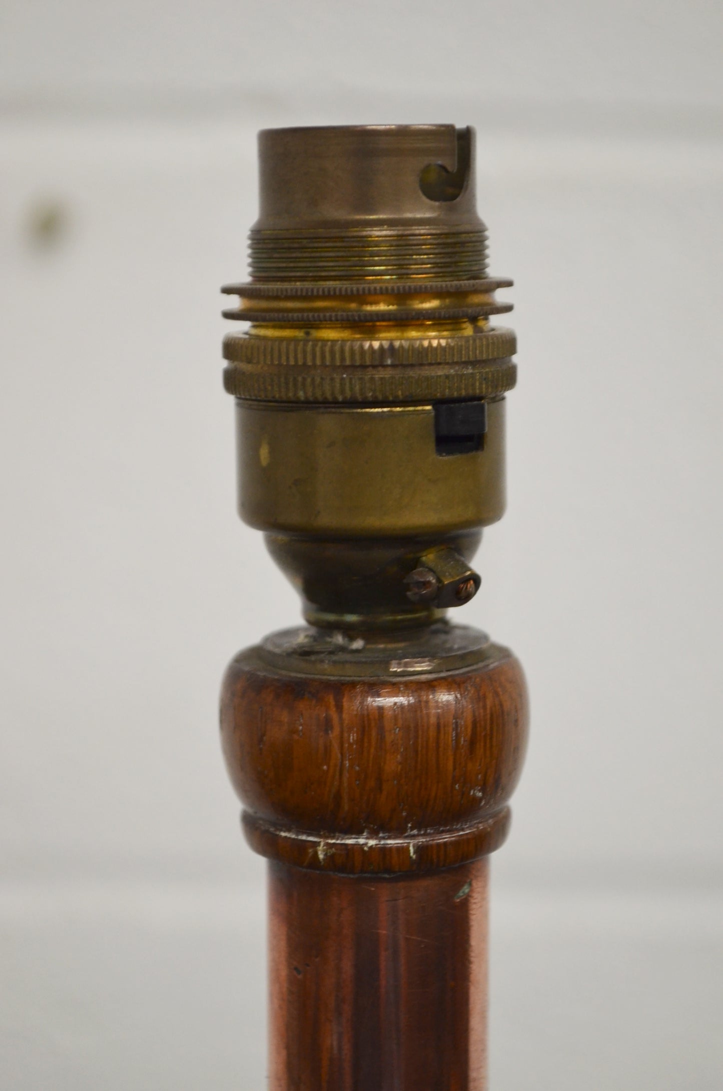 Vintage Brass Floor Lamp