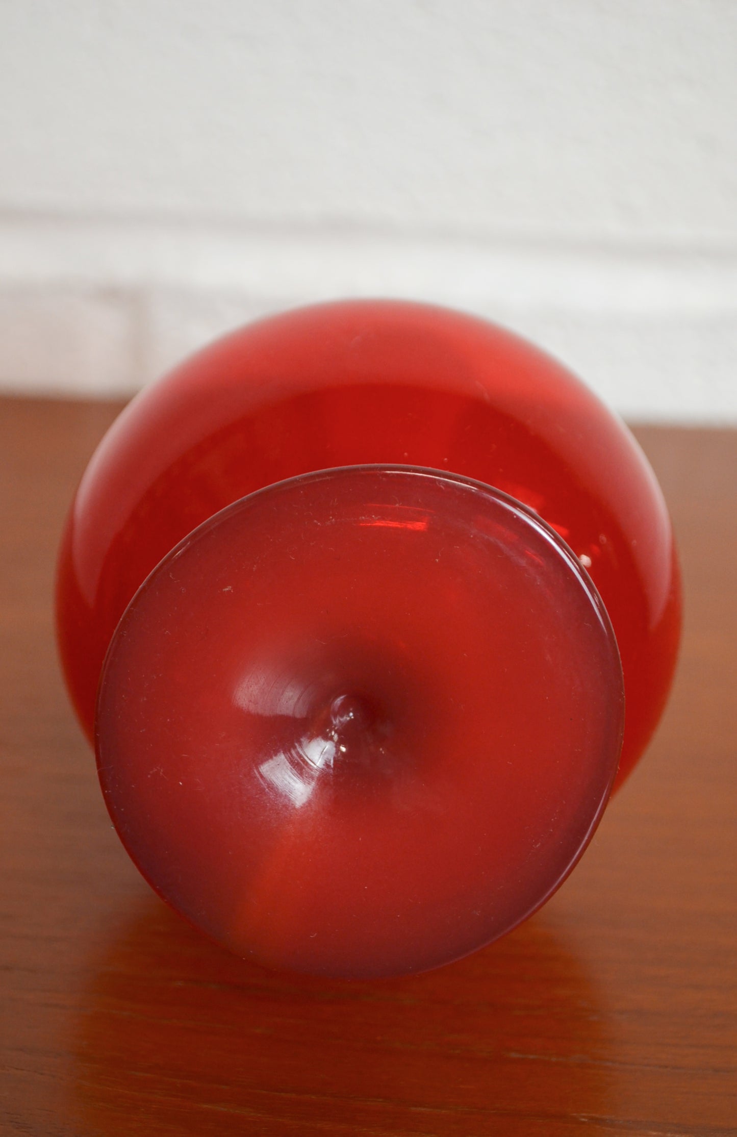 Vintage Pair Of Stem Vases