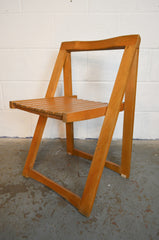 A Vintage Alberto Bazzani Folding Chair