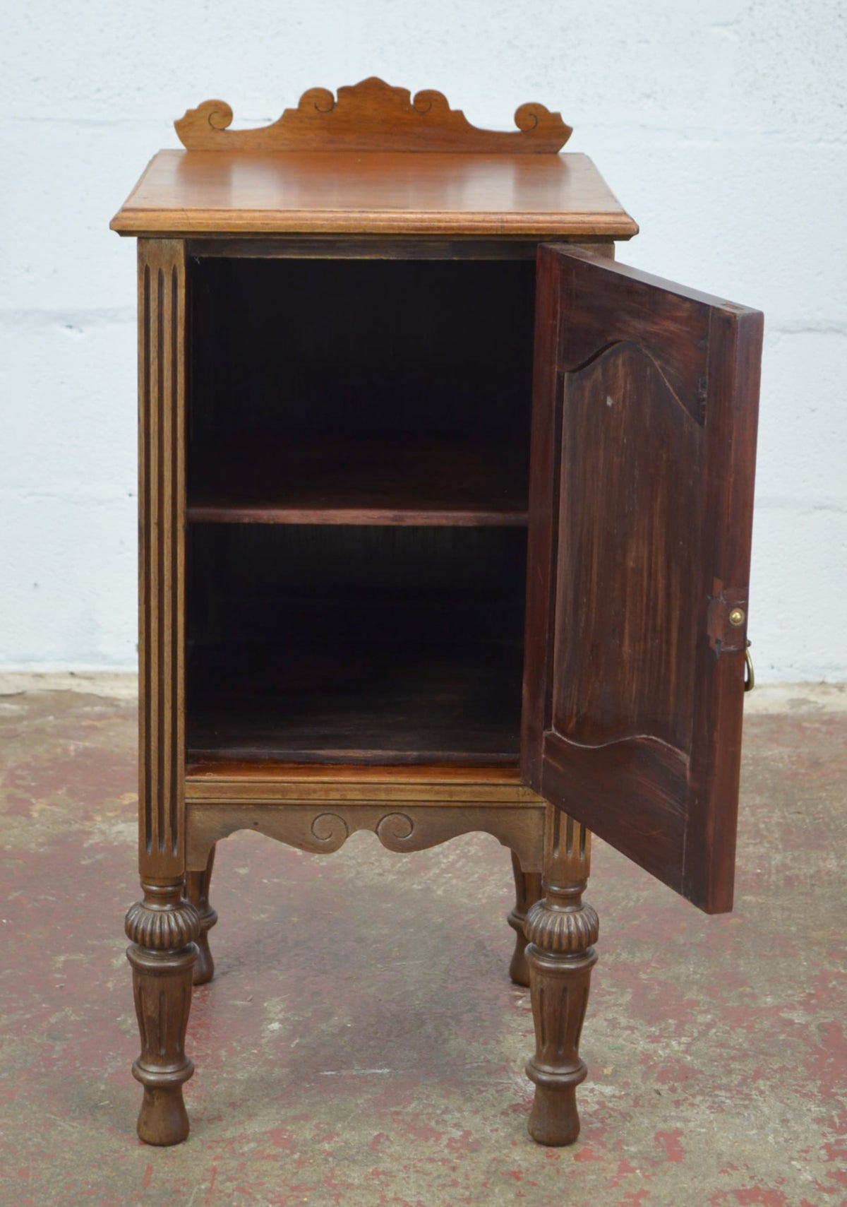 A Victorian Mahogany Bedside Cabinet