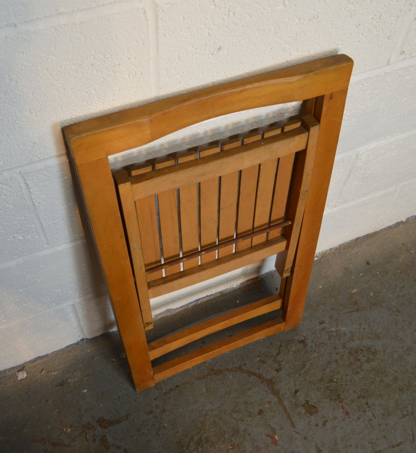 A Vintage Alberto Bazzani Folding Chair