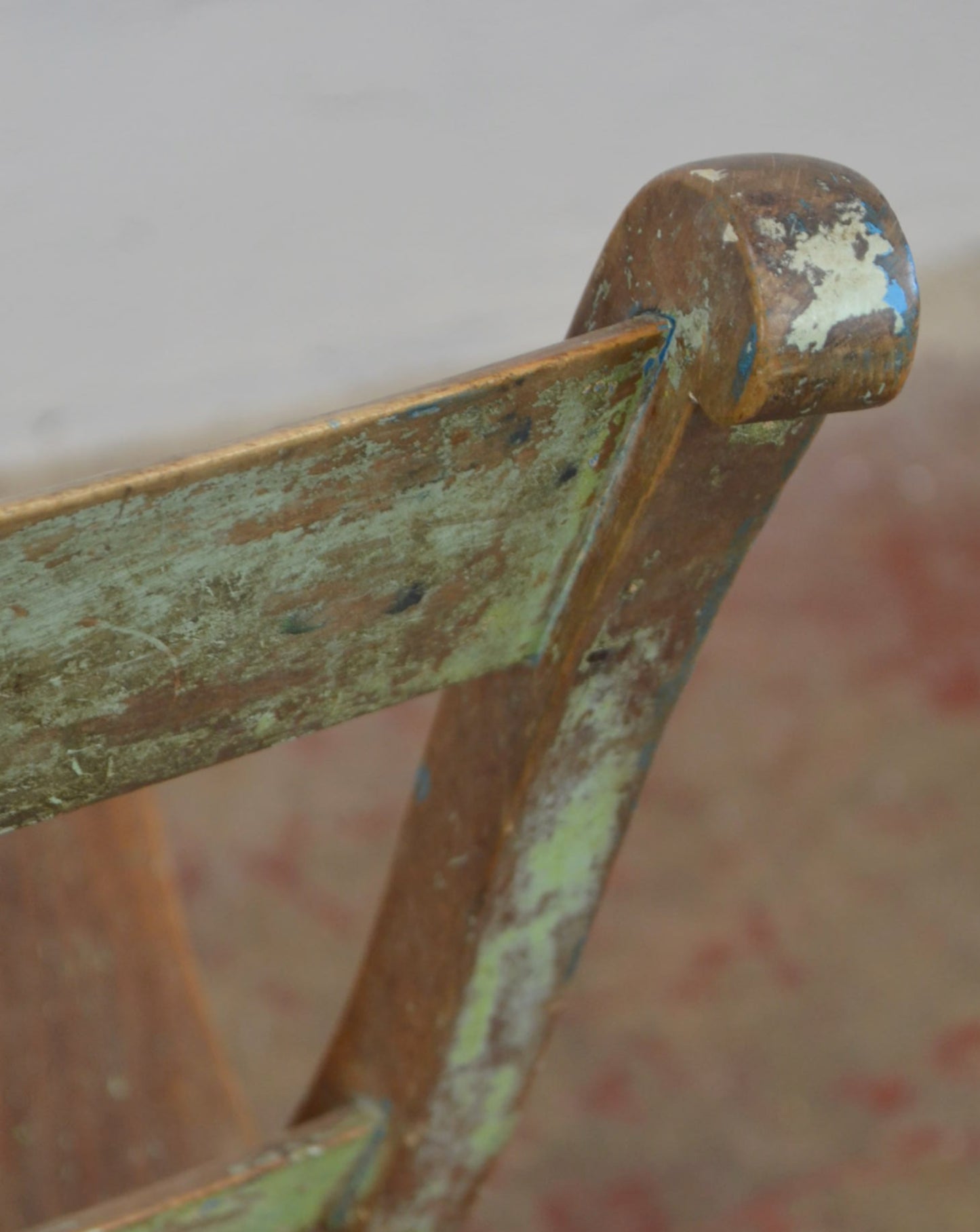 A 19th Century Ladder-Back Farmhouse/Country Cottage Chair