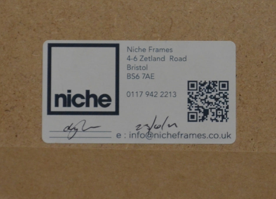 Framed Victorian Etching