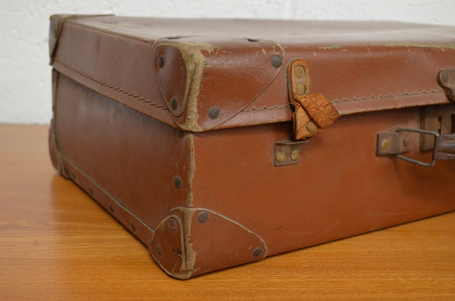 Vintage Brown Suitcase