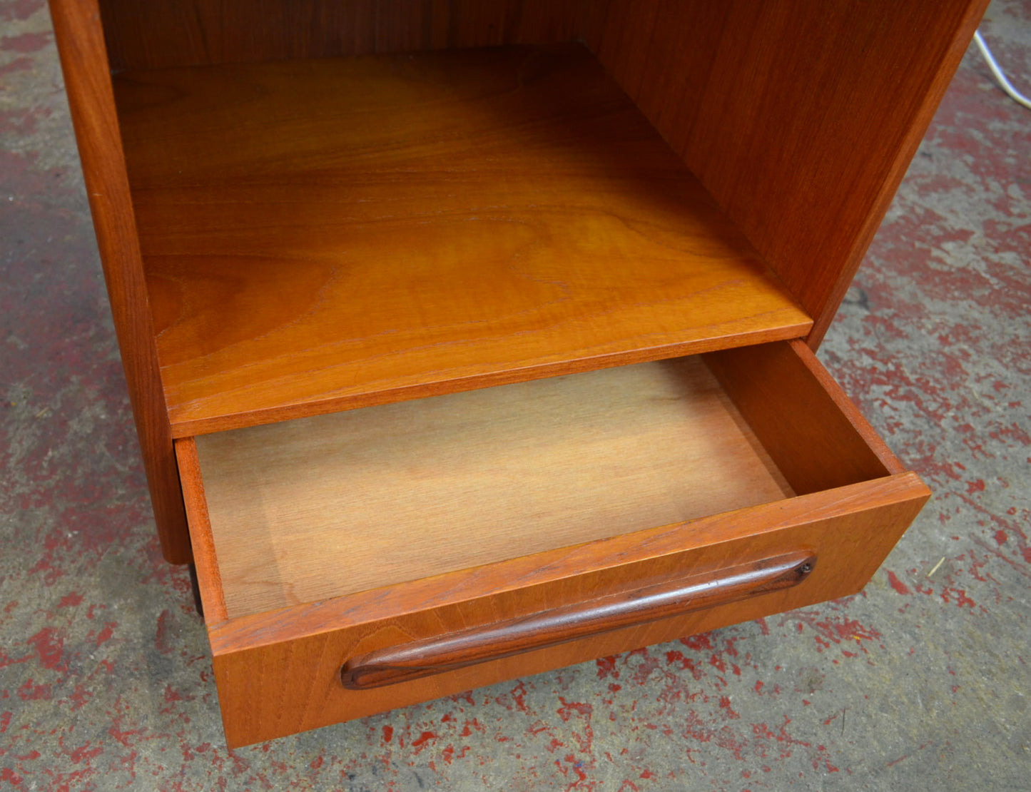Vintage G Plan Bedside Drawer/Cabinet (Pair Available)