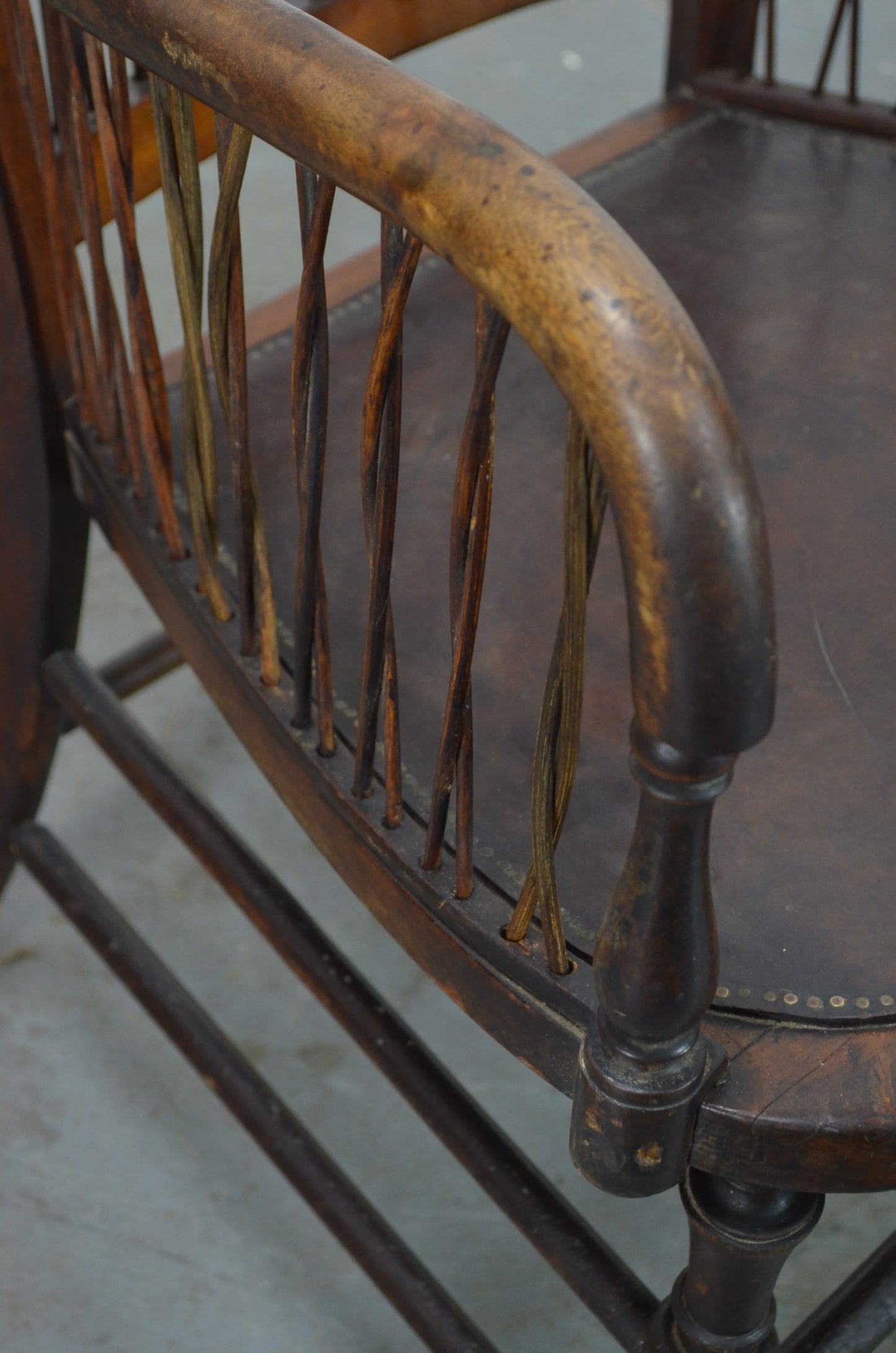 A Regency Stickback Open Armchair