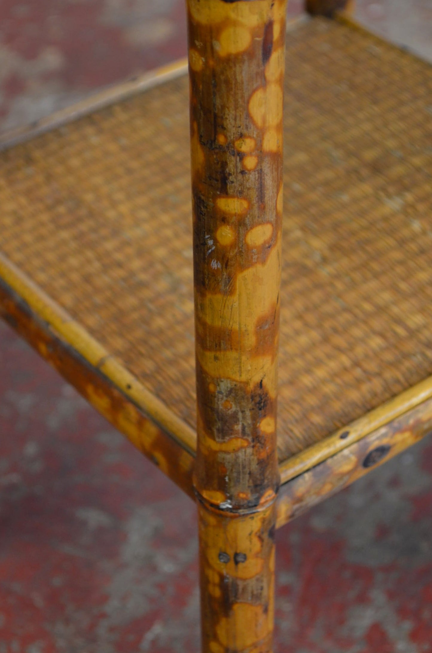 Antique Aesthetic Movement Bamboo Side Table
