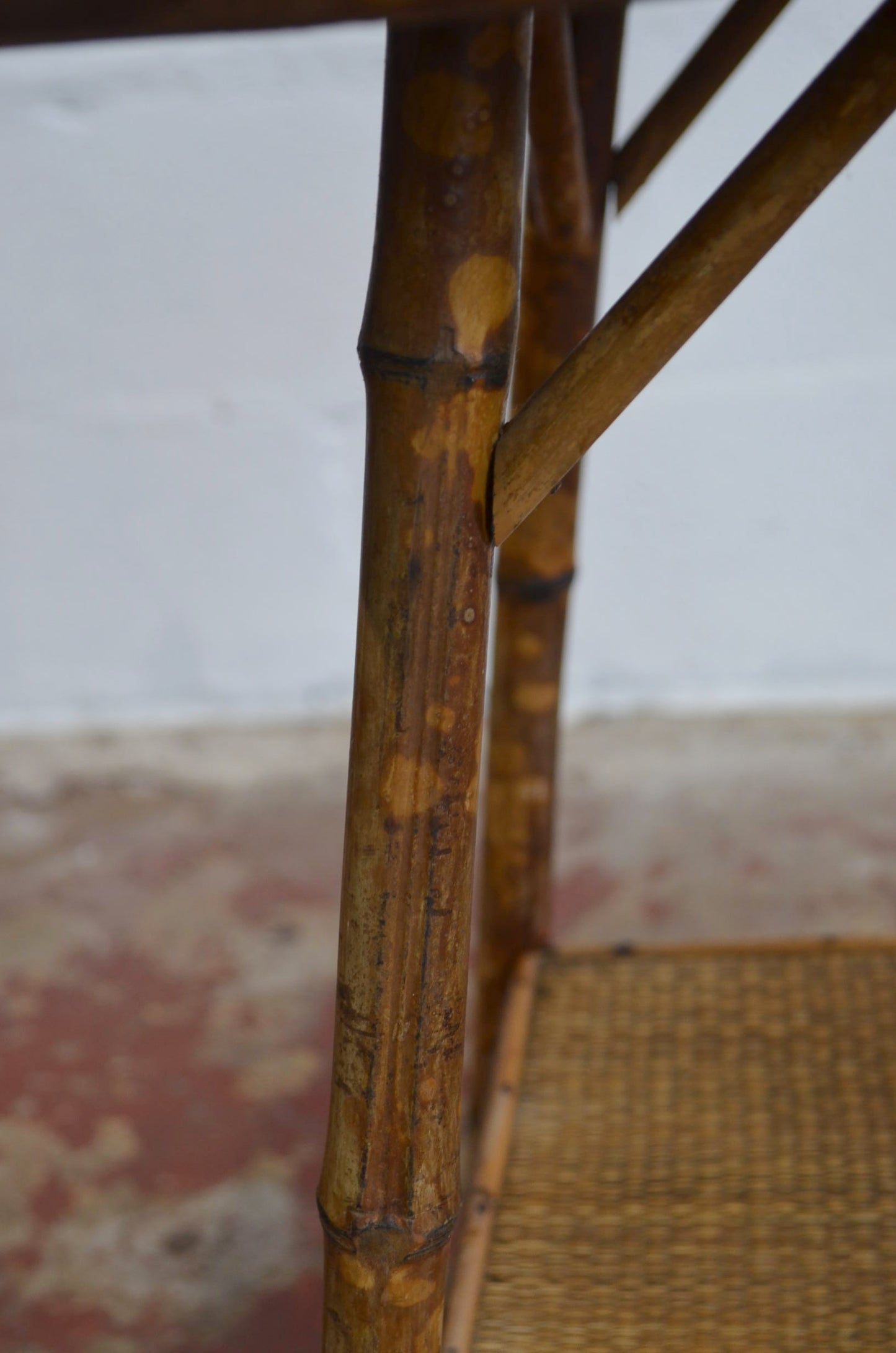 Antique Aesthetic Movement Bamboo Side Table