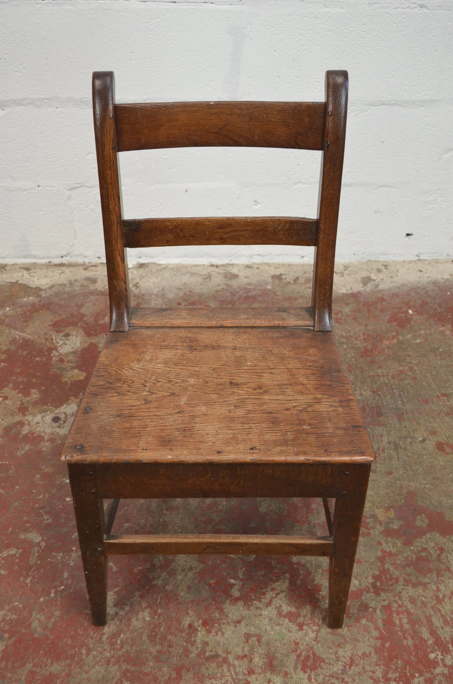 A Set Of Four Georgian Country Cottage Dining Chairs