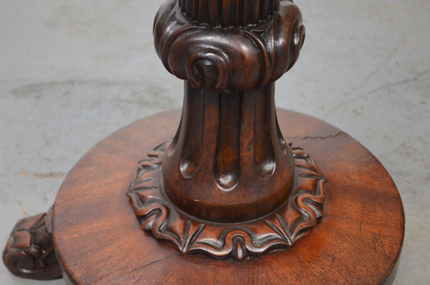 William IV Mahogany Side Table