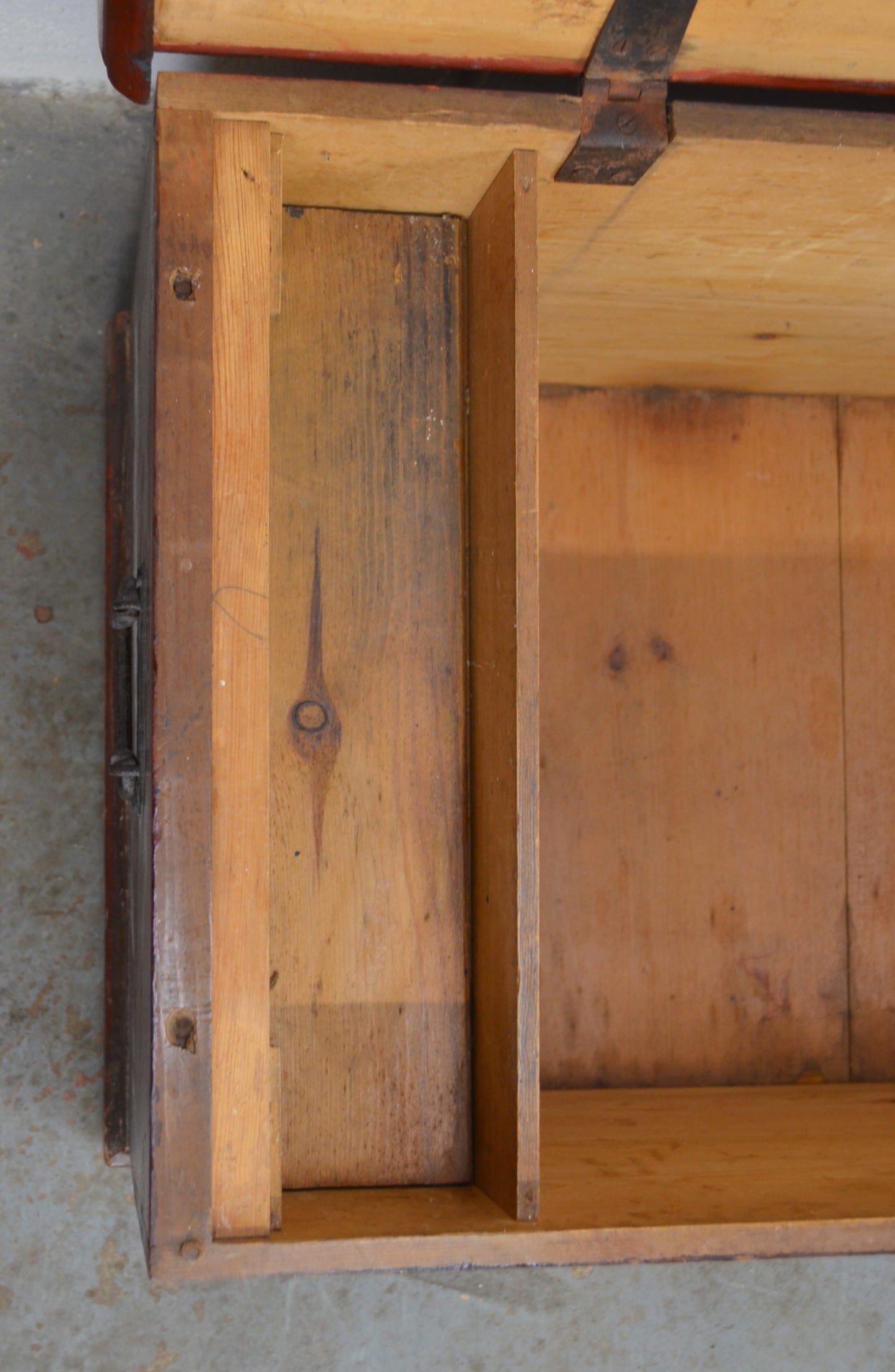Victorian Pine Blanket Box