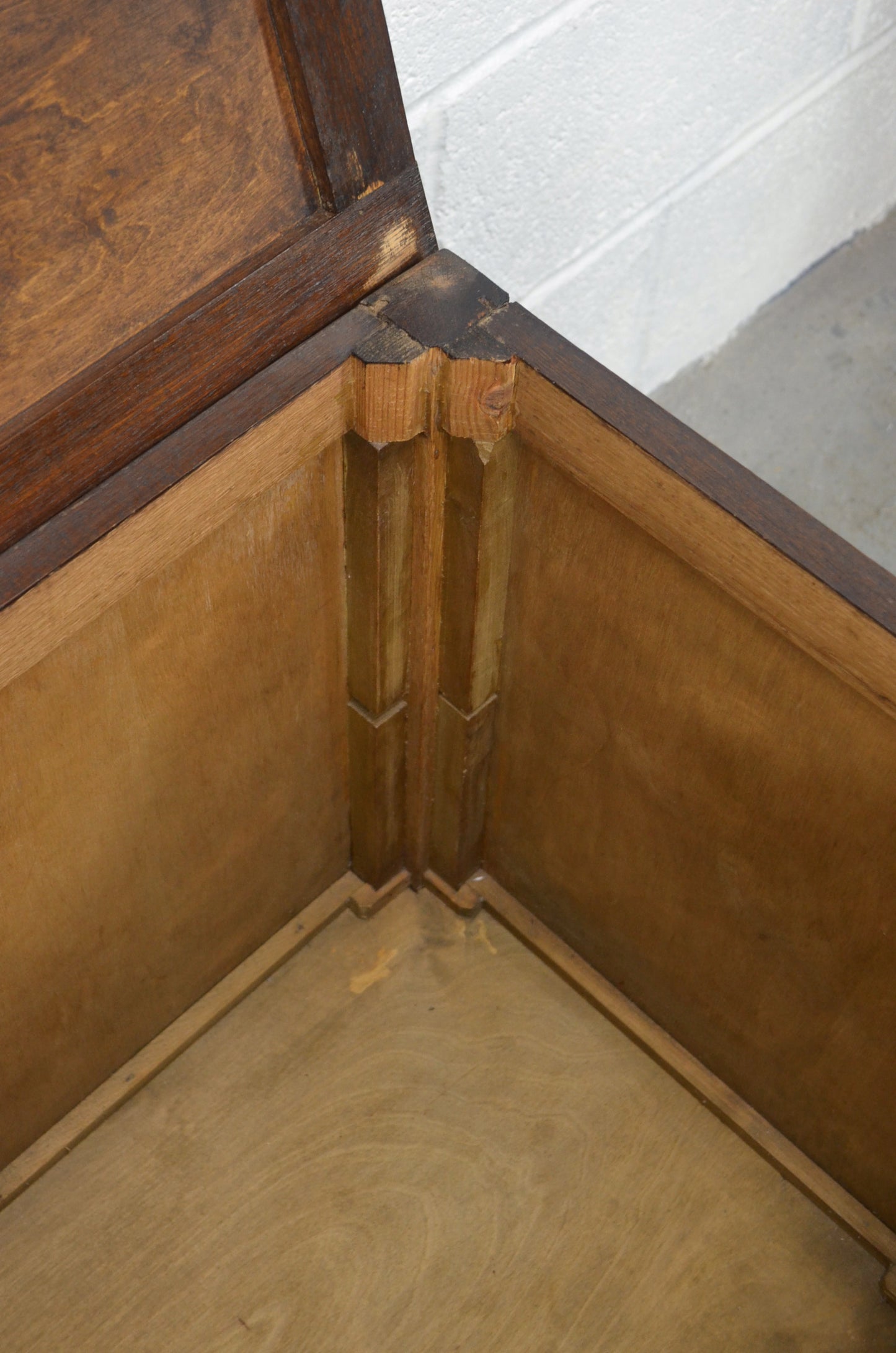 Vintage Oak Blanket Box/Chest/Coffer