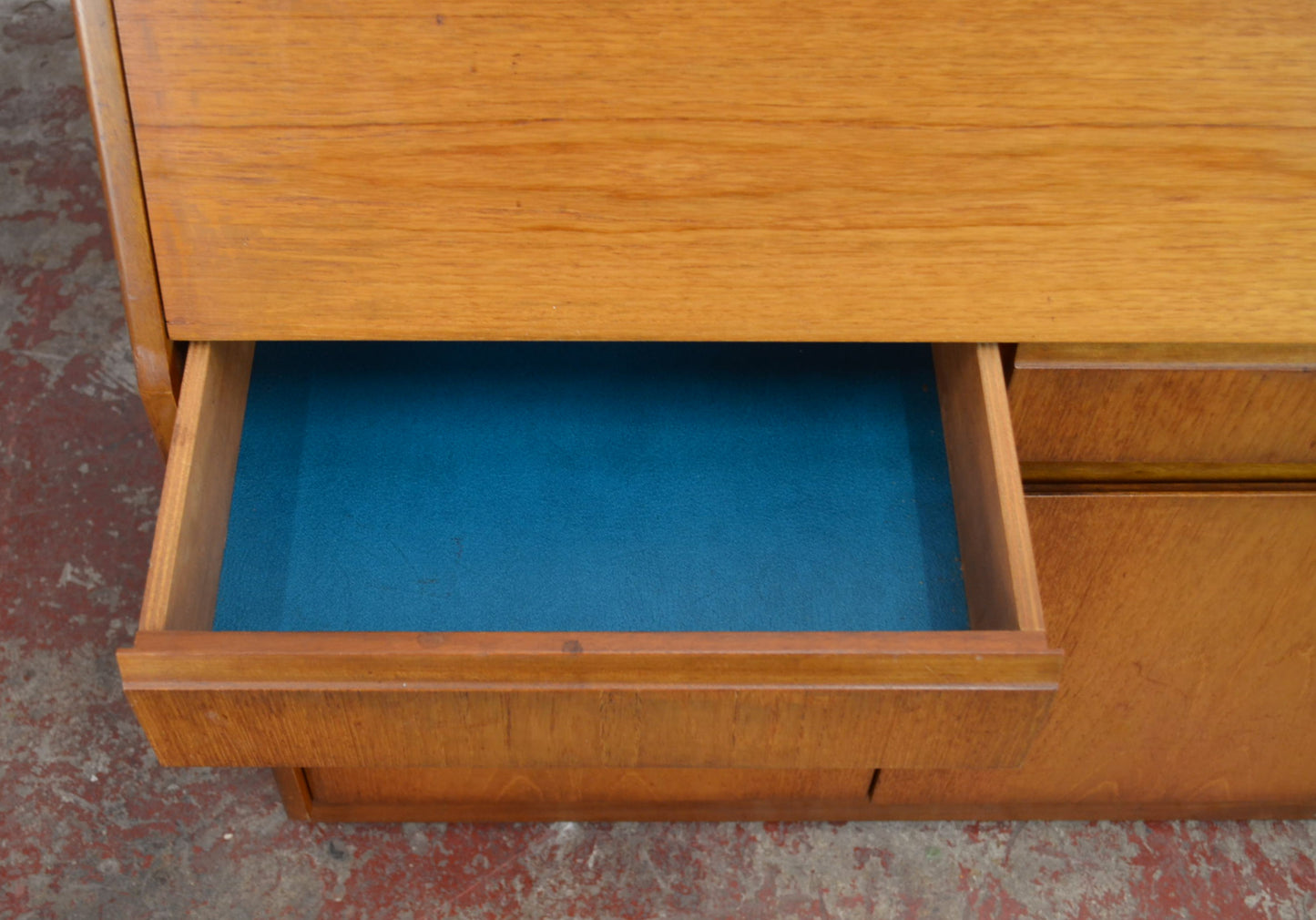 A Vintage Teak Bureau/Home Office