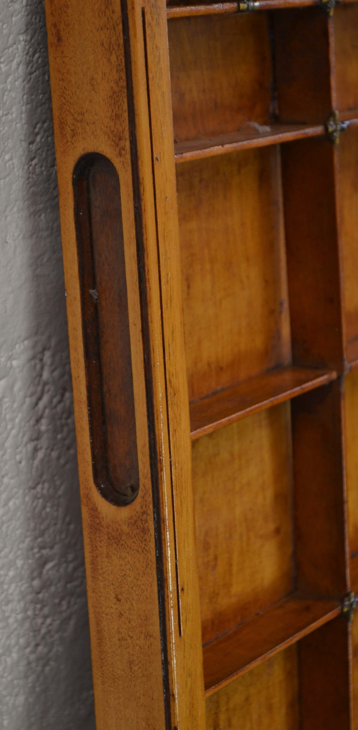 Vintage Wooden Printers Drawer/Display Shelf