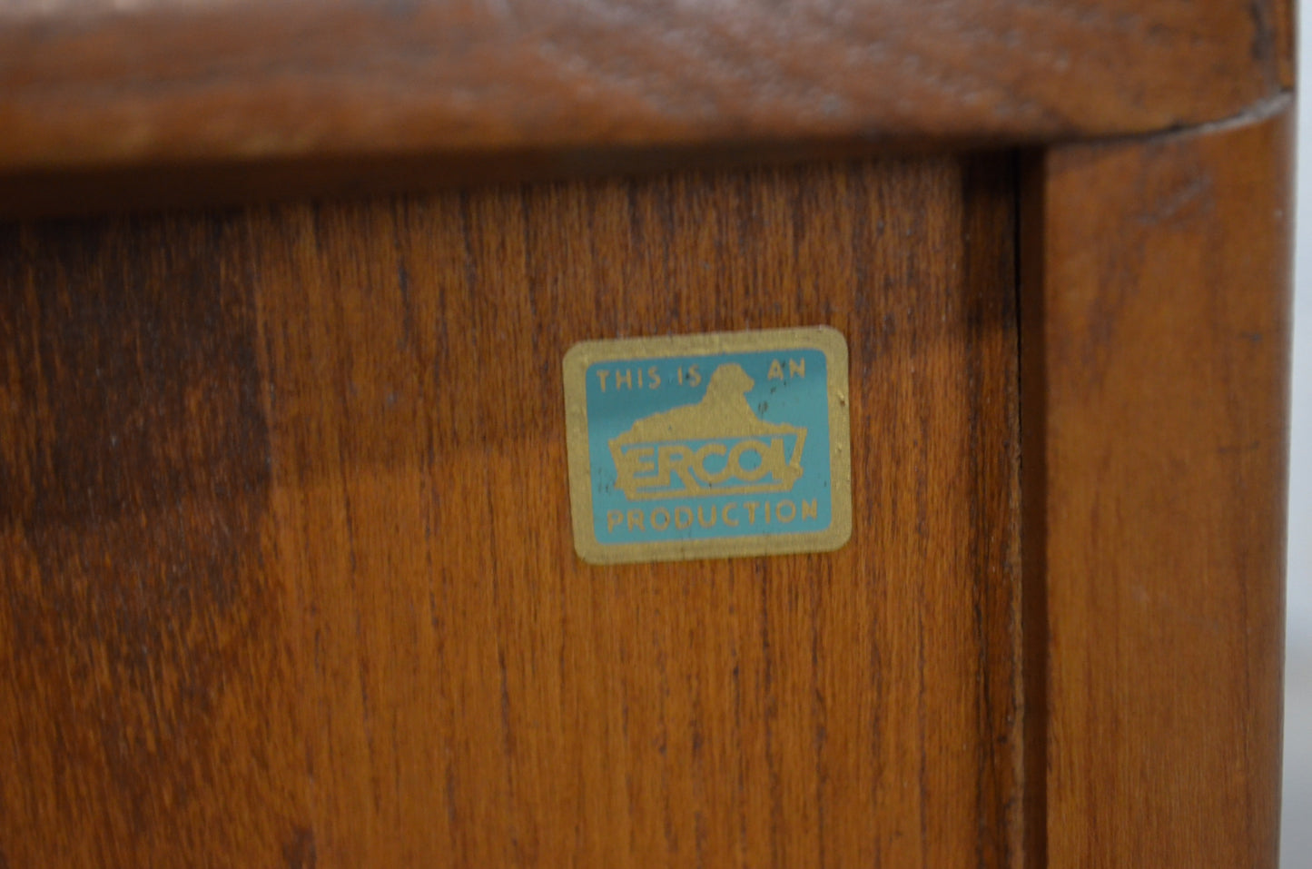 Vintage Ercol Cheval 485 Mirror