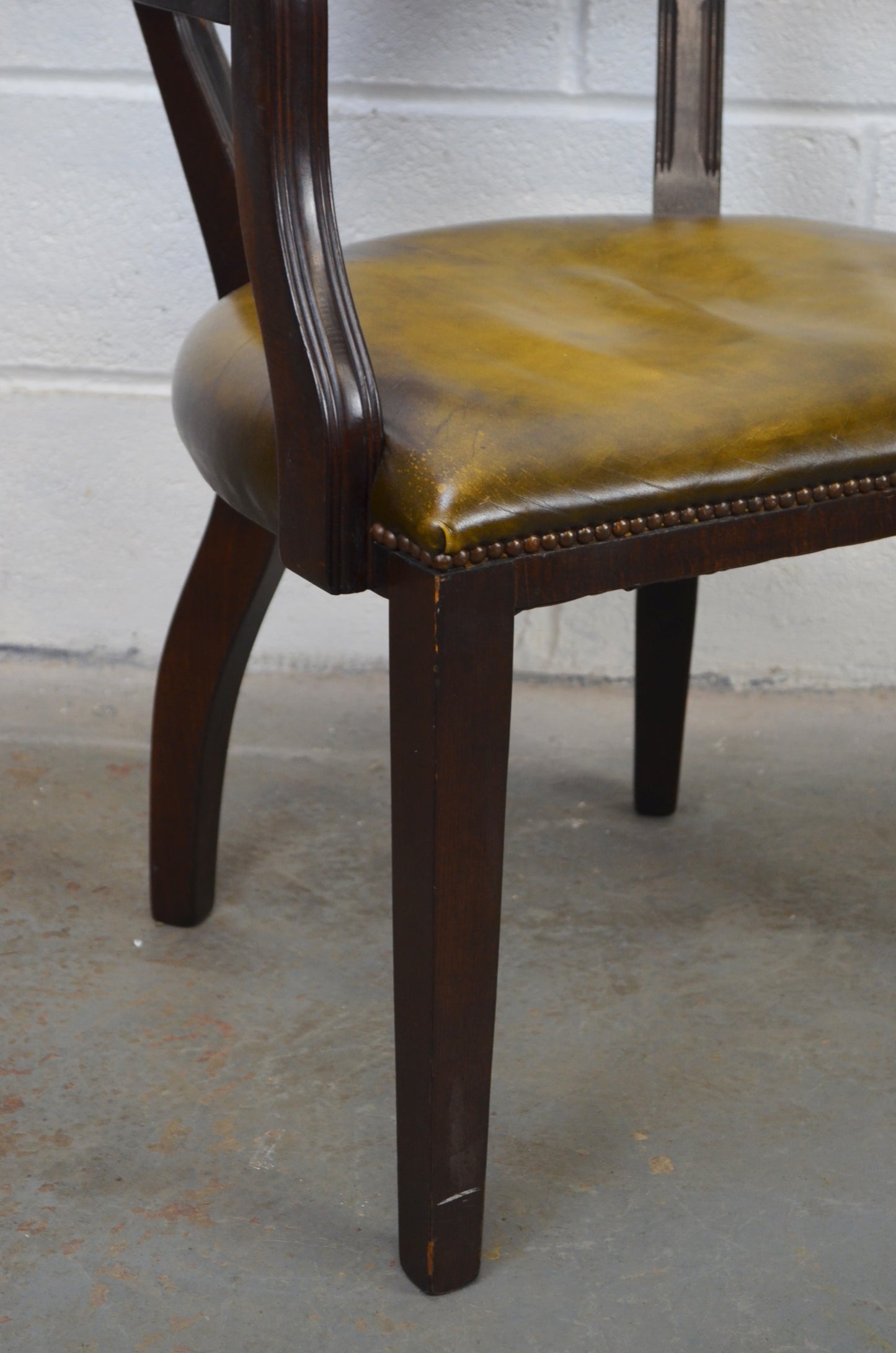 Vintage Mahogany Desk Chair