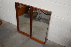 A Pair Of Mid-Century Wall Mirrors