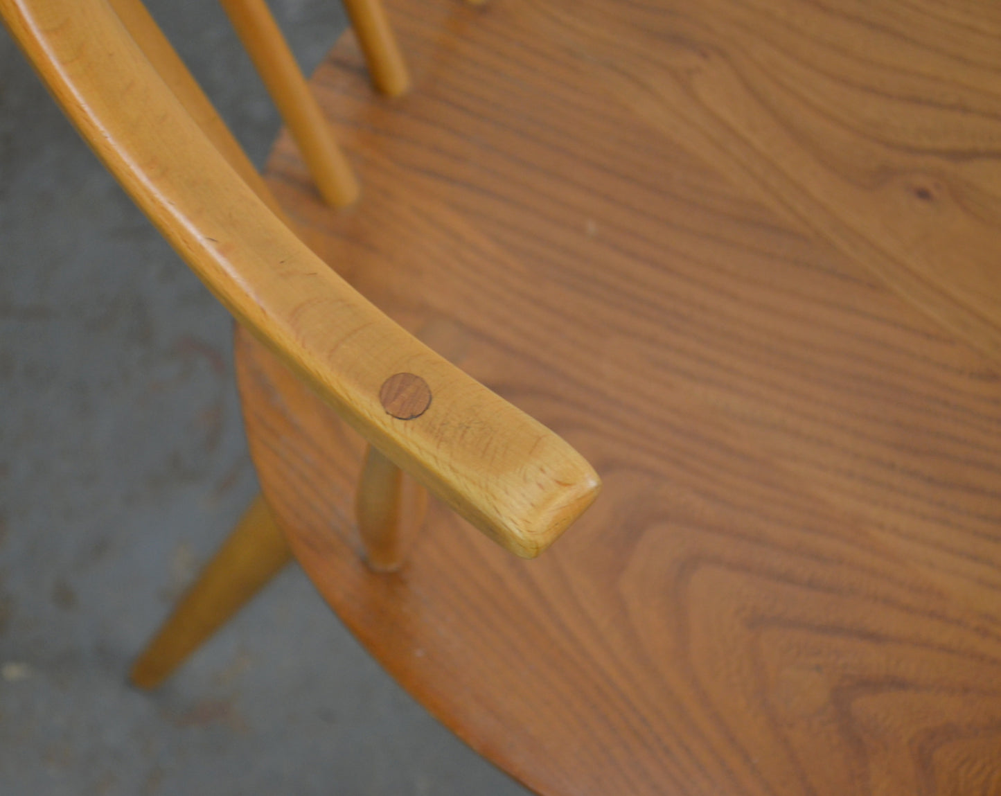 Vintage Ercol 'Cowhorn' Chair 499a (pair available)