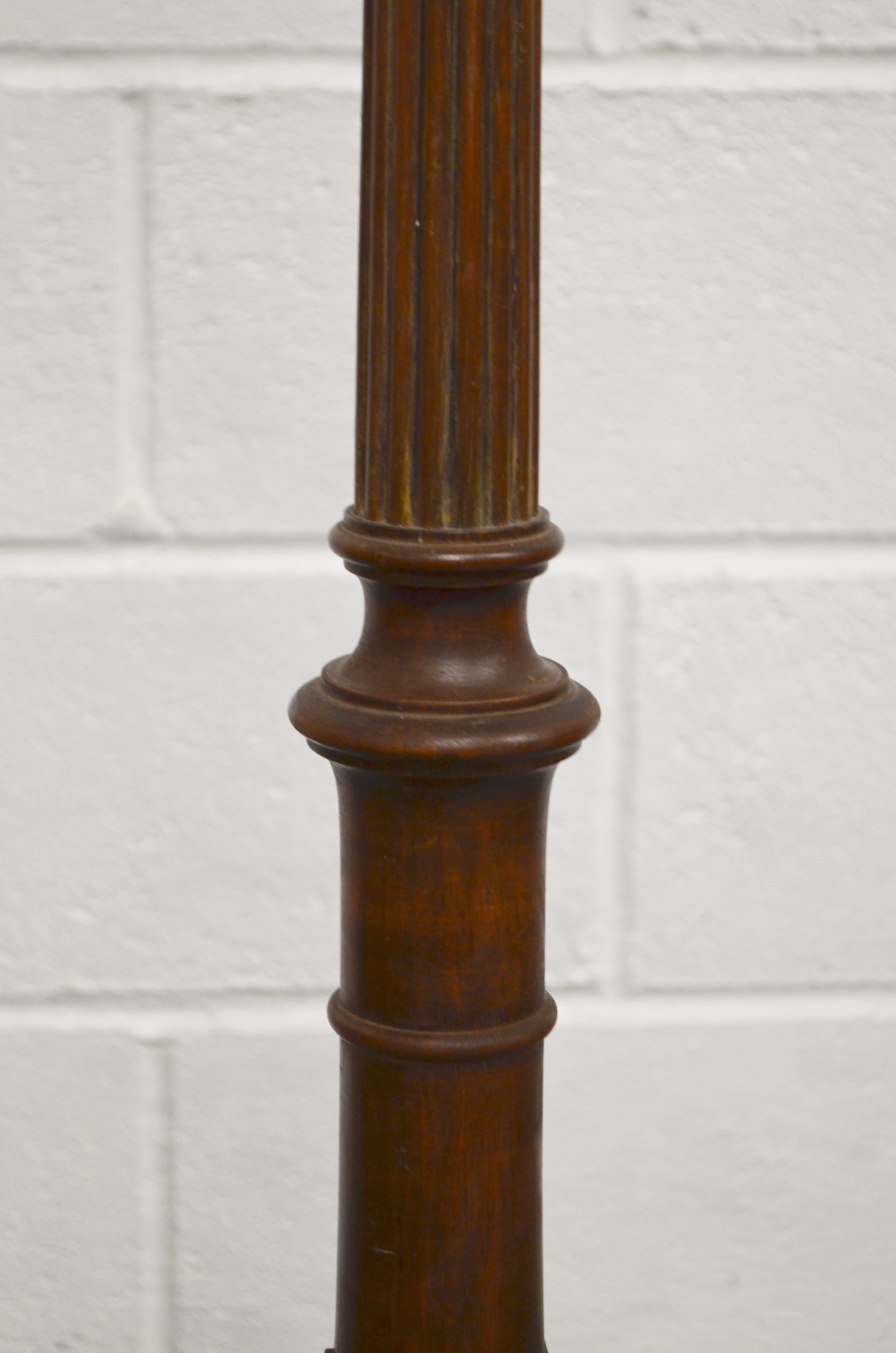 Vintage Carved Floor Lamp