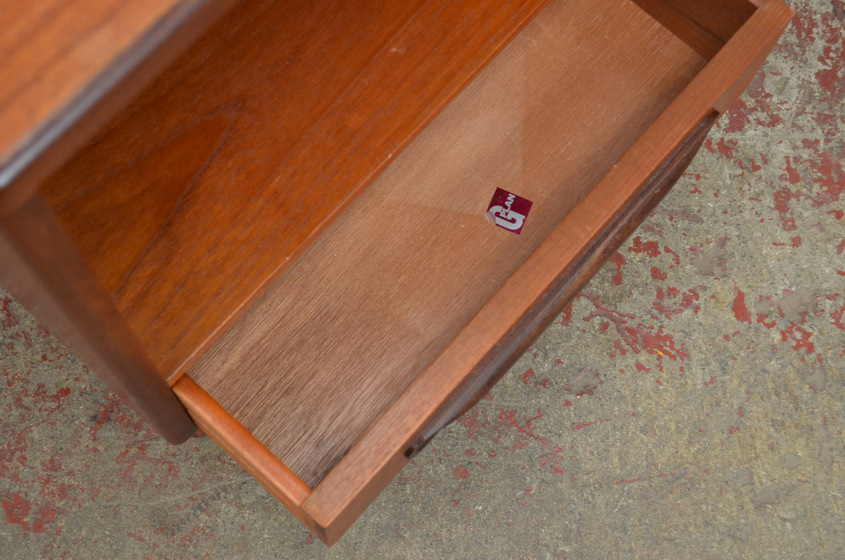 Vintage G Plan Bedside Drawer/Cabinet (Pair Available)