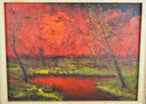 Jos Depypere Landscape Oil on Canvas