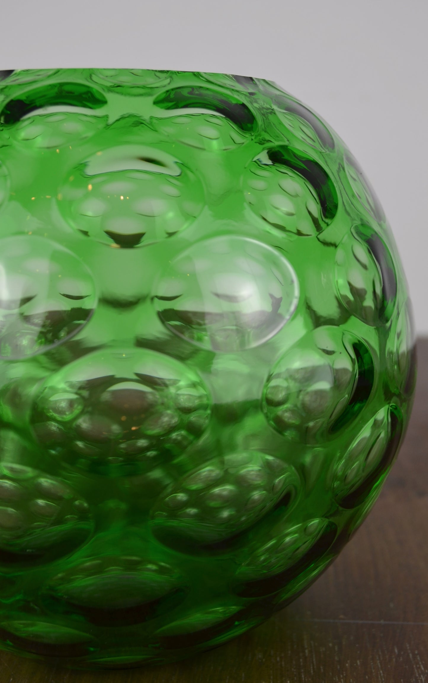 Vintage Czech Bowl/Ball Vase
