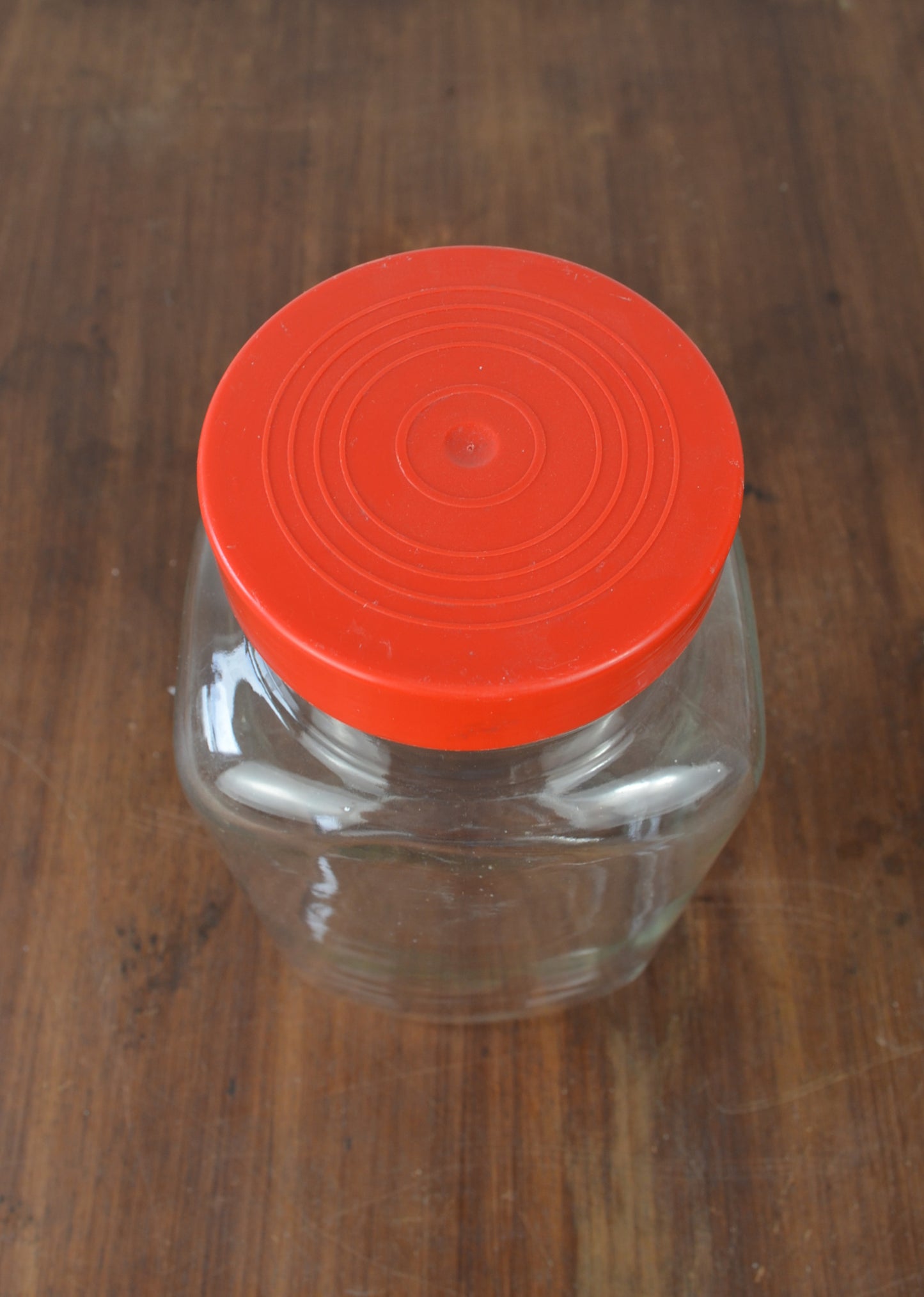 Retro 20th Century Glass Sweet Jar