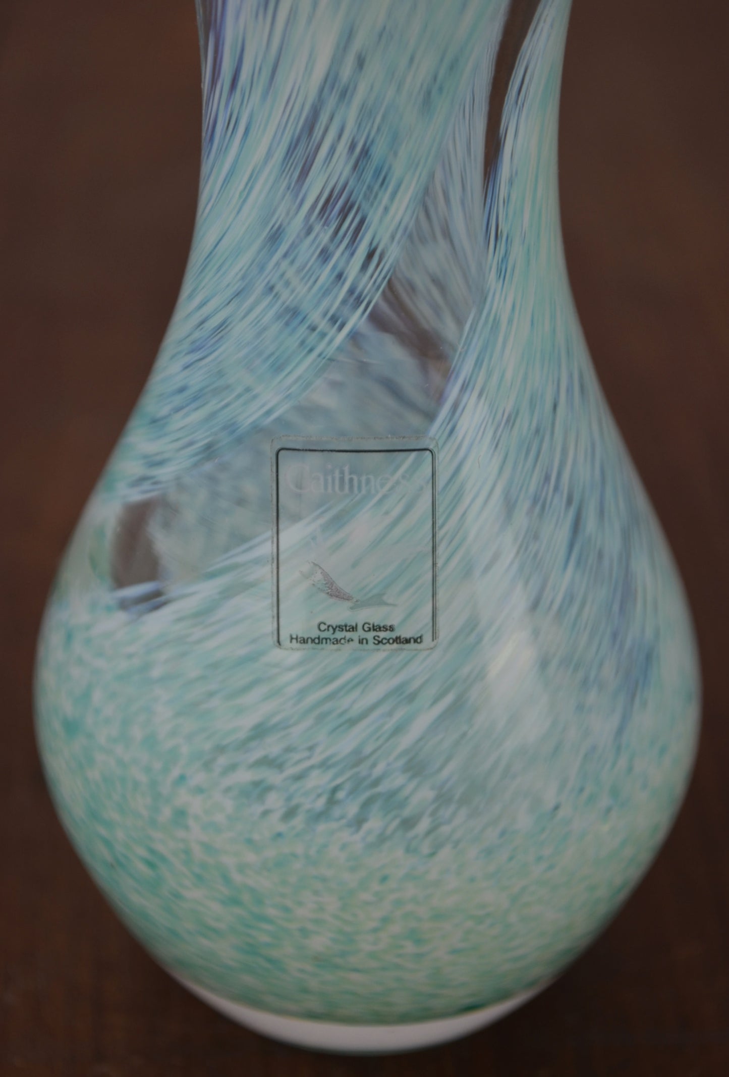 Scottish Art Glass Vase