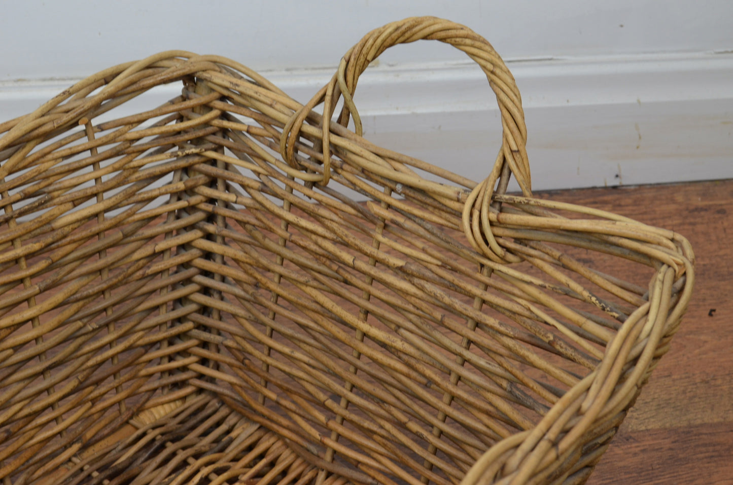Vintage Log Basket