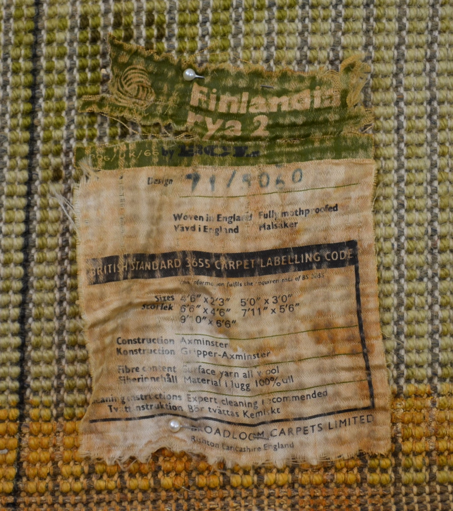 Vintage Finlandia Rug