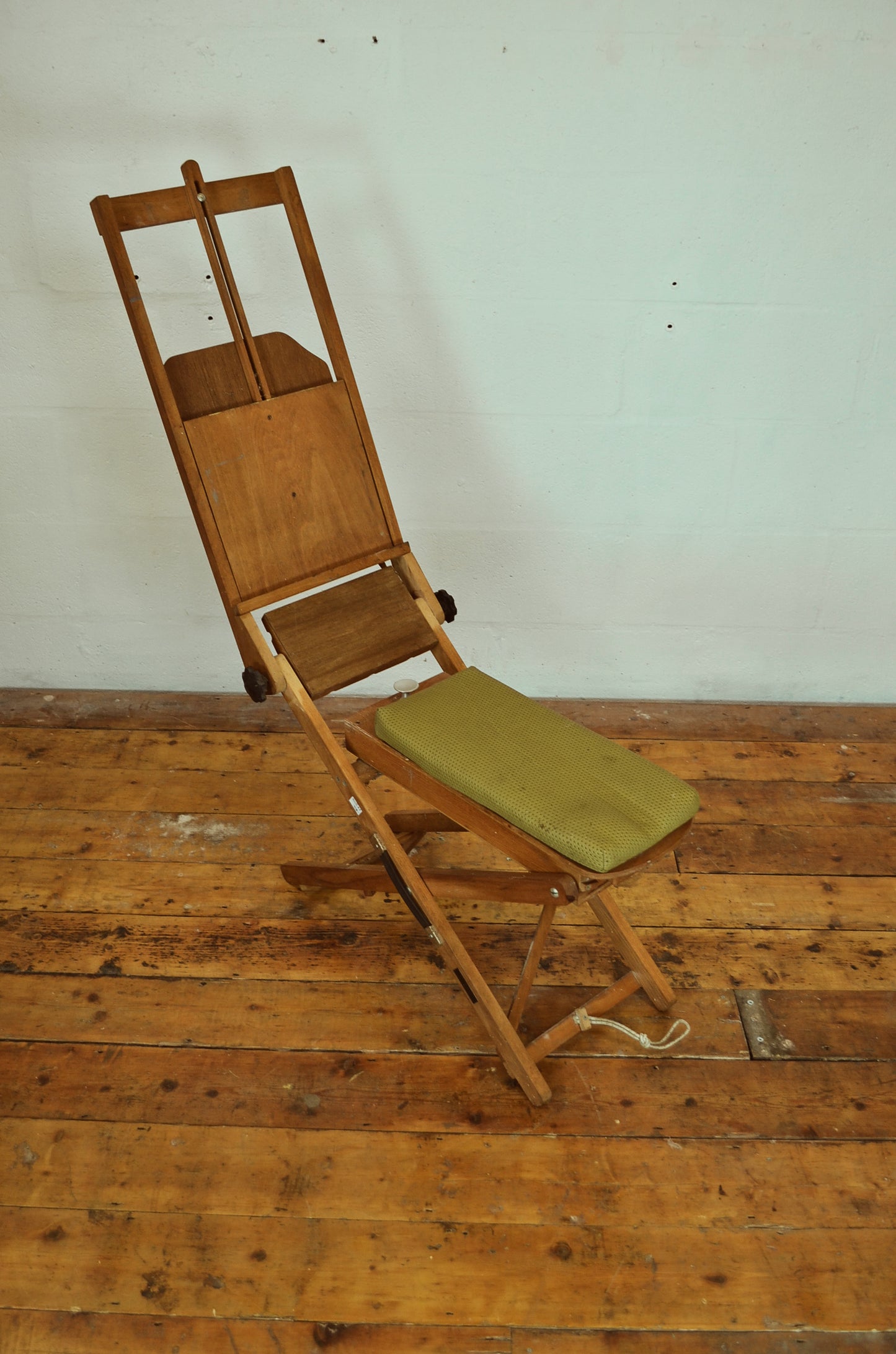 easel from the studio of Welsh artist George Little