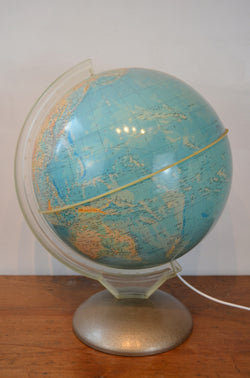 Large Vintage Globe Lamp