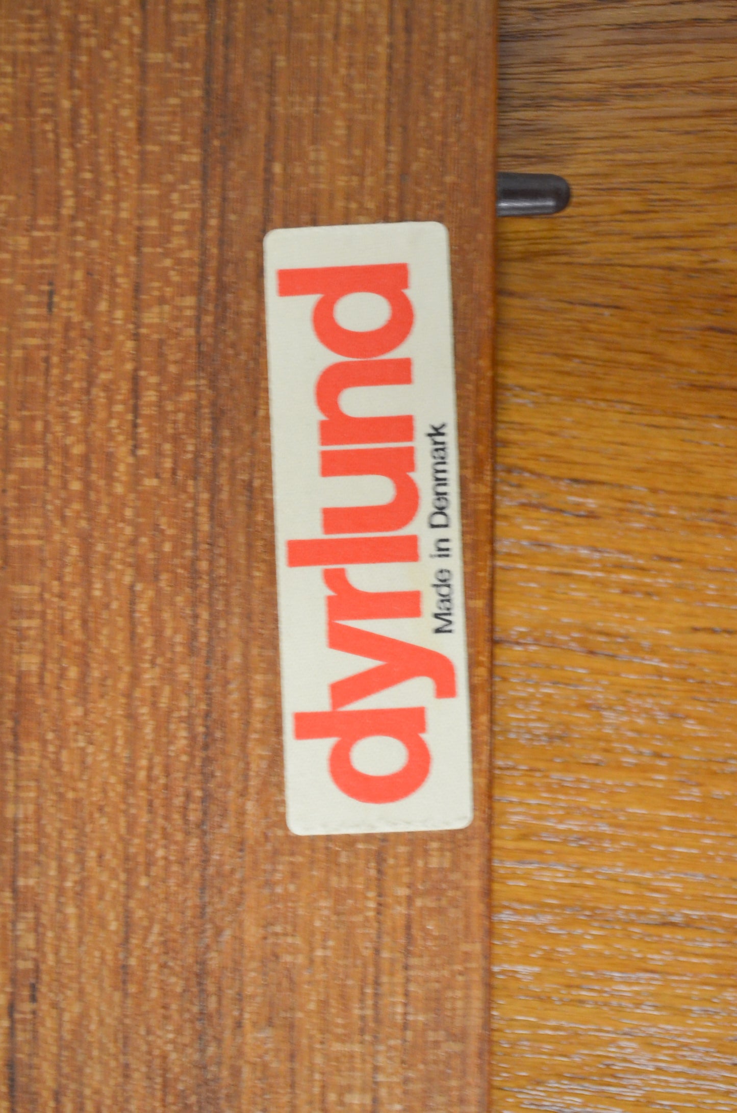 Vintage Danish Dyrlund Extending Dining Table