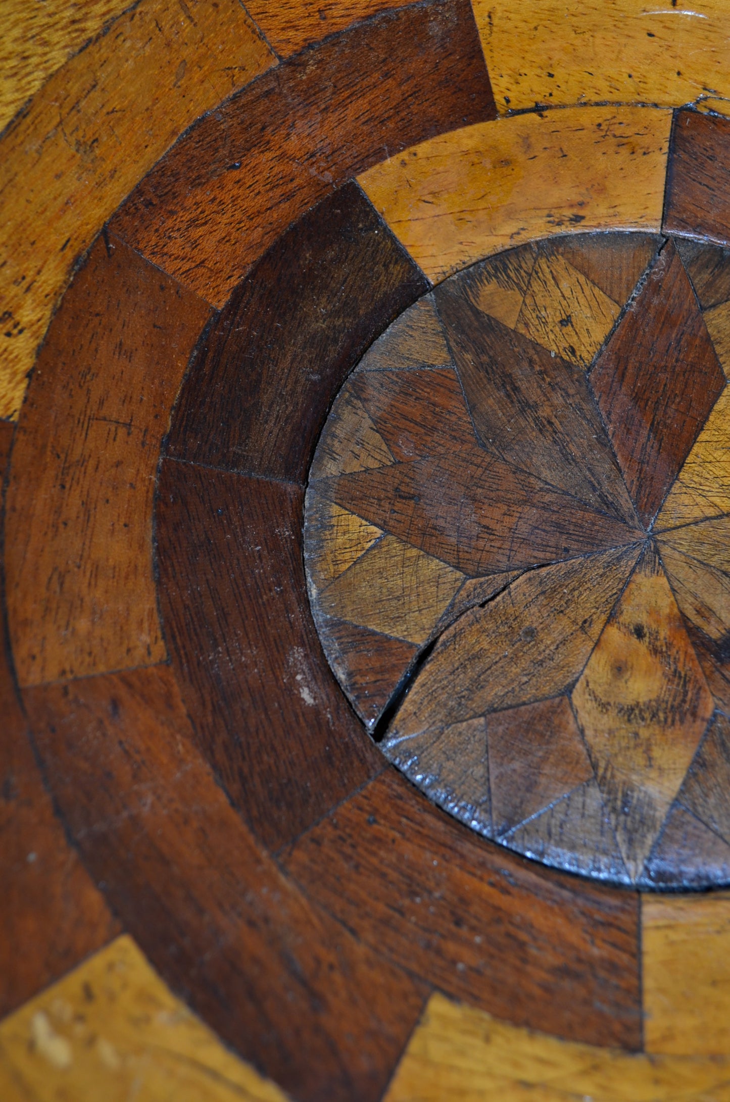 Mid Century Wooden Fruit Bowl
