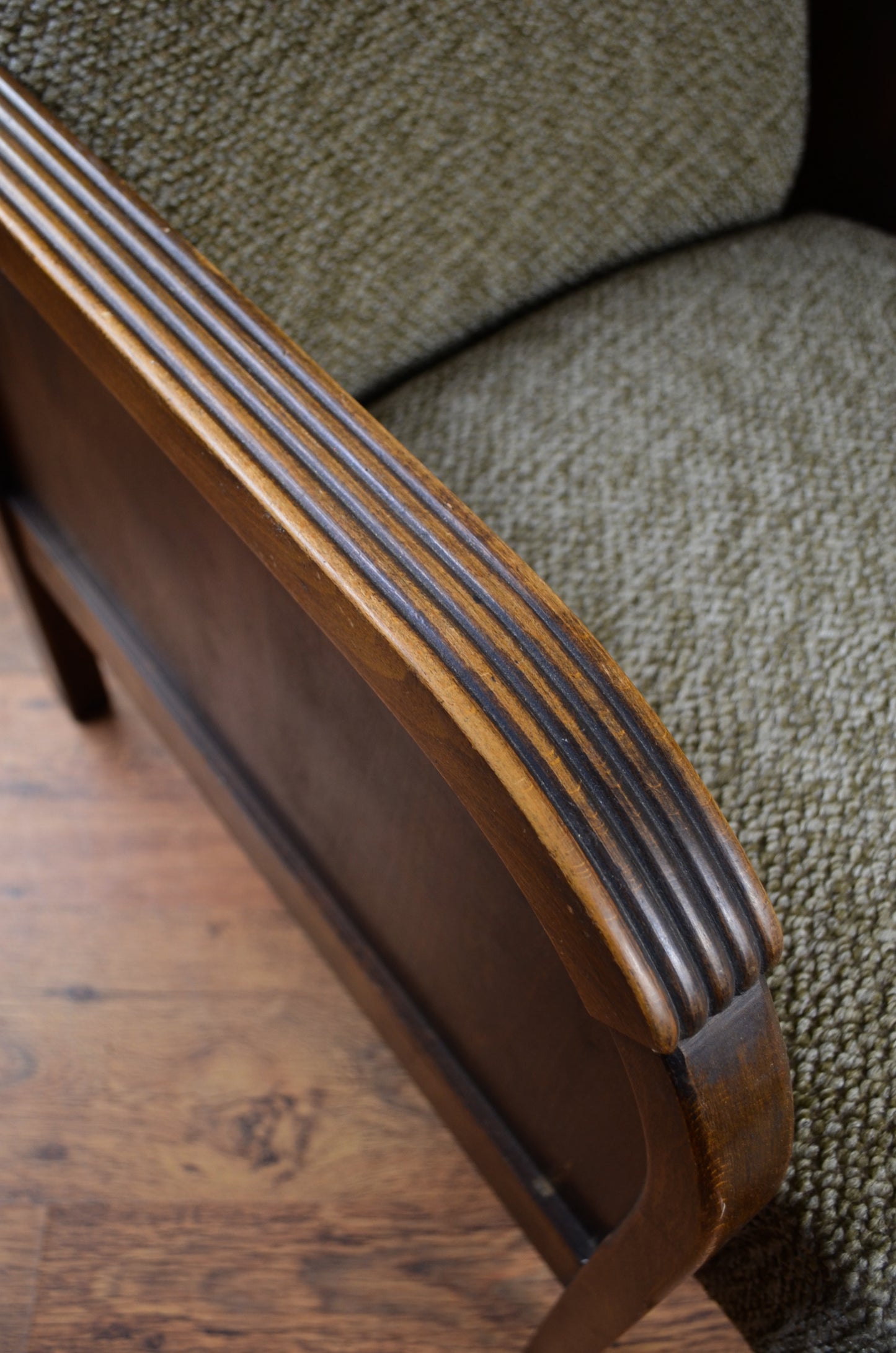 Art Deco Reclining Armchair