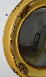 Vintage Convex Circular Mirror