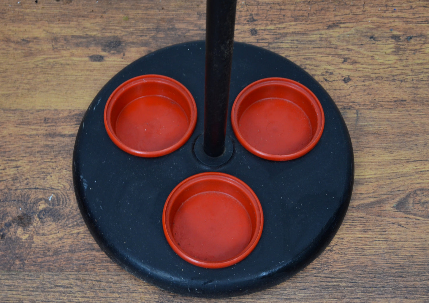 1960/70s Red Atomic Coat Stand