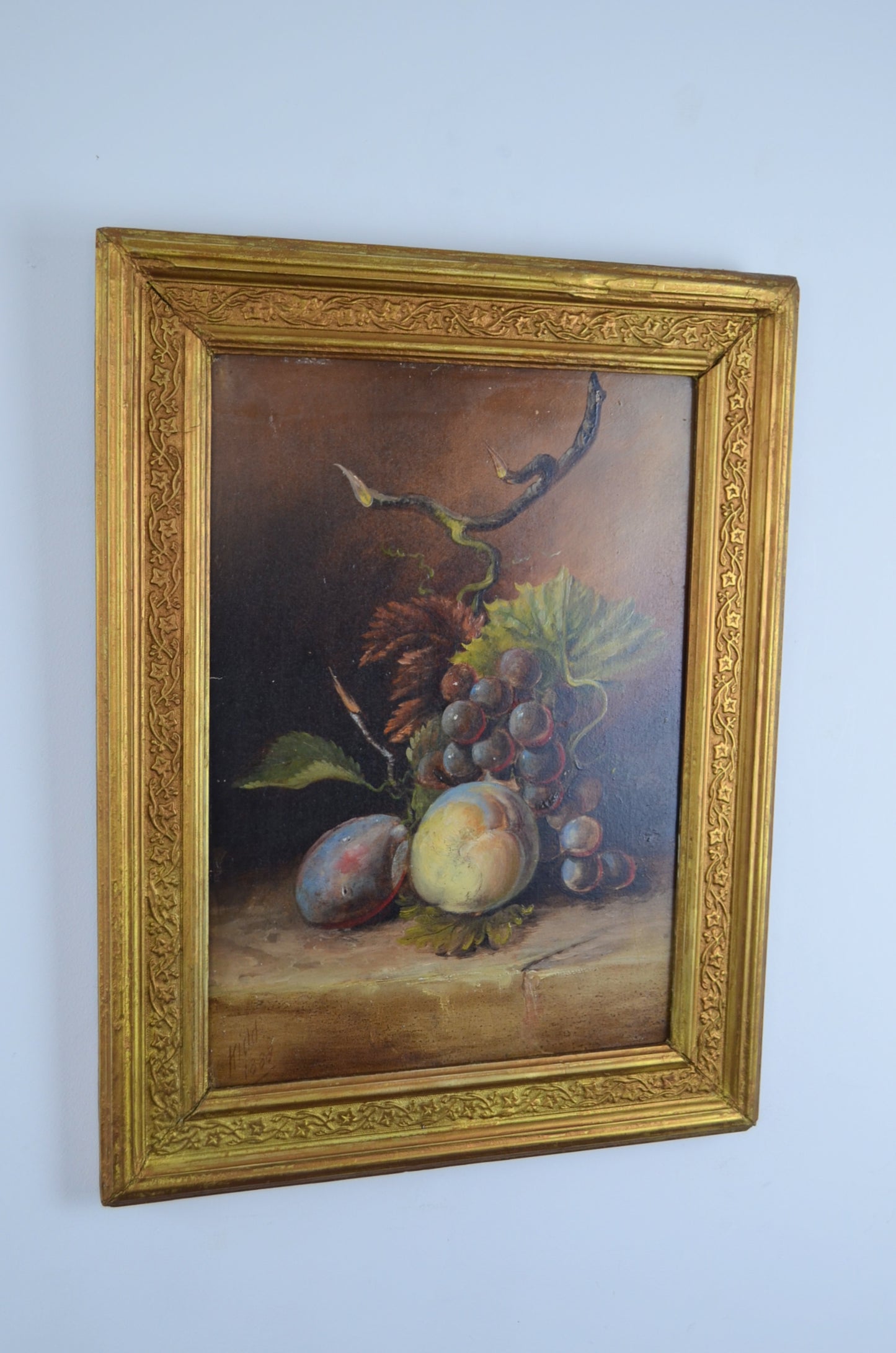 19th Century Oil on Board