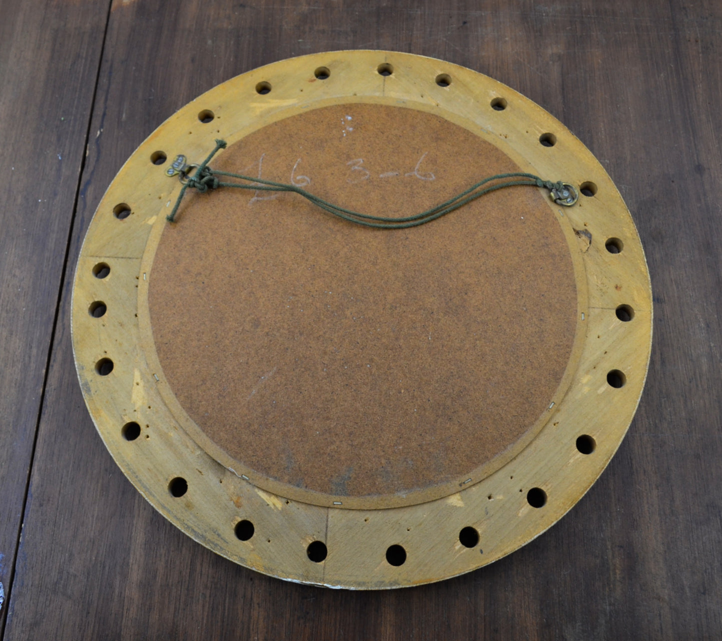 Vintage Circular Mirror