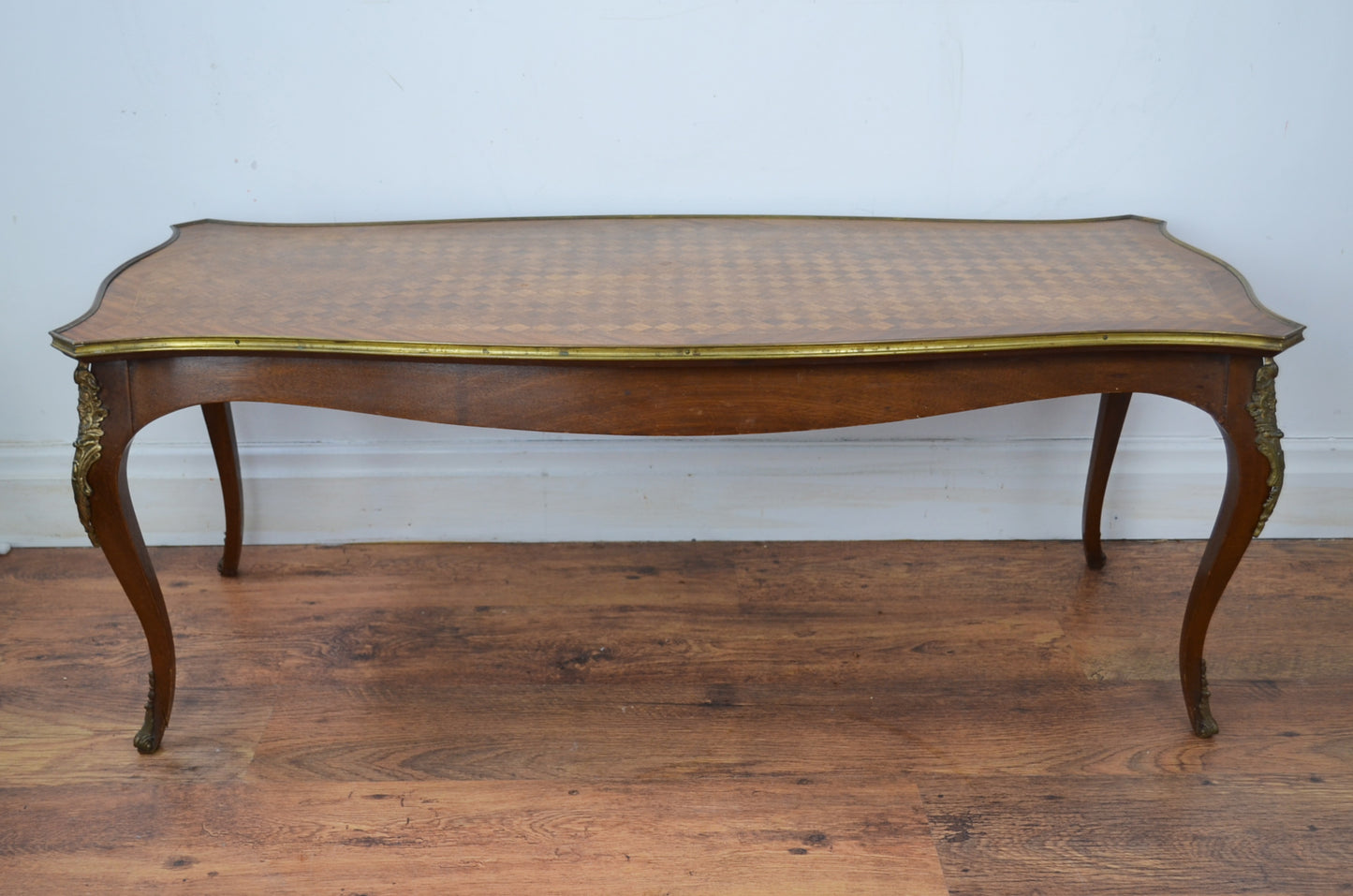 French Parquetry Coffee Table
